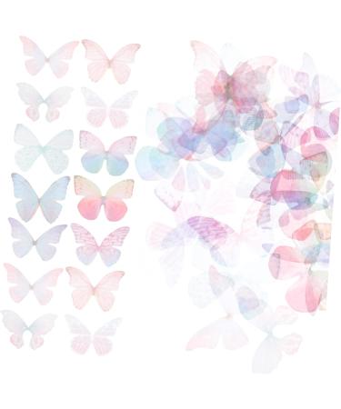 TEHAUX 500 Pcs Tulle Butterfly Accessory Miss Clothing Crafts As Shownx5pcs 0.01X3.5X5CMx5pcs - Buy Online on GoSupps.com