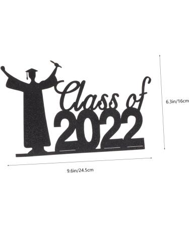 MAGICLULU 13pcs Graduation Season Cake Insert Cardstock Topper Graduate Dessert Toppers Graduation Baking Topper 2022 Cupcake Topper Congrats Desserts Inserts Toothpick Glitter Paper Food - Buy Online on GoSupps.com
