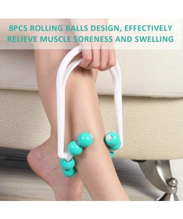 Plastic Leg Massage Roller for Muscle Soreness Relief & Leg Slimming | International Shipping Available - Buy Online on GoSupps.com