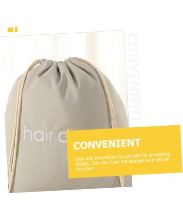 Beavorty 16 Pcs Hair Dryer Storage Bag Travel Tote Bags Cotton Drawstring Bag Hair Dryer Holders Hanging - Buy Online on GoSupps.com