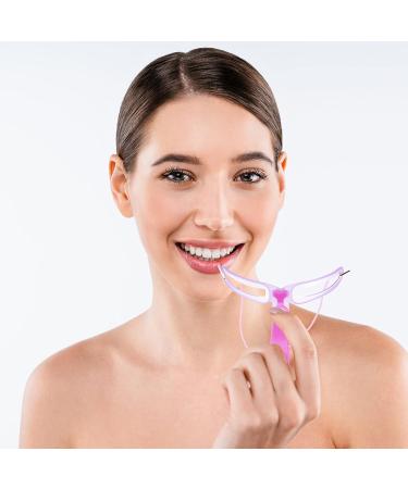 8 Styles Eyebrow Stamp Stencil Kit with Handle and Strap - Reusable and Washable Eyebrow Shaper Set - Buy Online on GoSupps.com