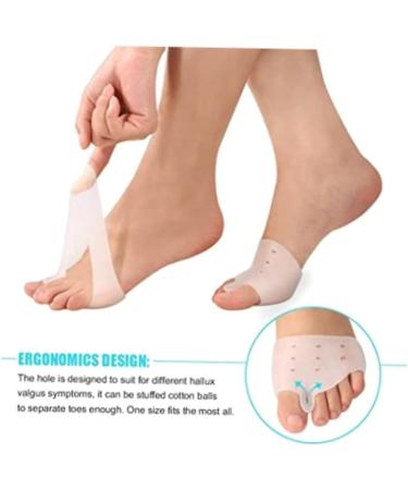 Gel Toe Correctors & Spacers for Fingers Straightening, Bunion Pain Relief & Forefoot Pads - Buy Online on GoSupps.com