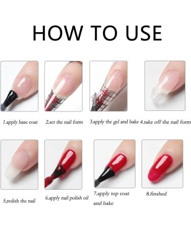 15ml Clear Builder Nail Gel for Long Lasting Nail Extensions - Professional Salon Quality for DIY and Starter Technicians - White - Buy Online on GoSupps.com