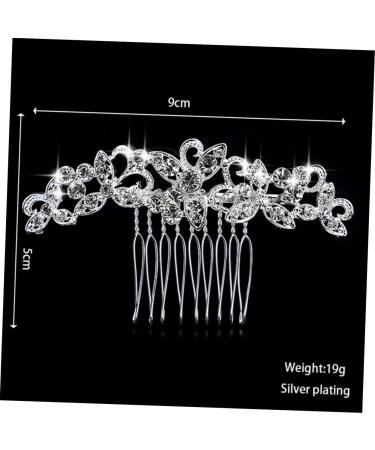 DOITOOL Hair Clip Rhinestone Hair Accessories Bridal Hair Barrette Pearl Hair Pin Pearl Hair Barrettes Womens Hair Accessories Bridesmaid Hair Accessories Miss Vintage Comb - Buy Online on GoSupps.com