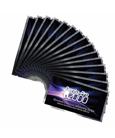 Teeth Whitening Activated Bamboo Charcoal Strips - Instant Results No Mess | International Shipping - Buy Online on GoSupps.com