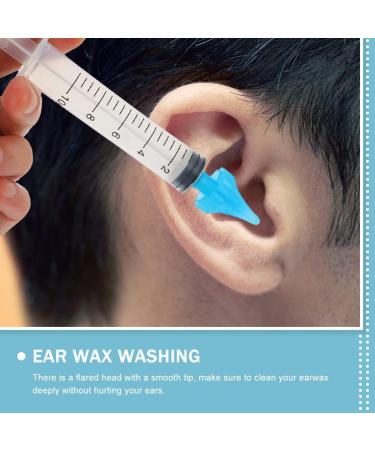 Washing Machine Cleaner Ear Irrigation Kit - 4Pcs Ear Wax Removal Syringe & Cleaning Tool - 10ml Flushing Tubes - Ear Wax Remover - Buy Online on GoSupps.com