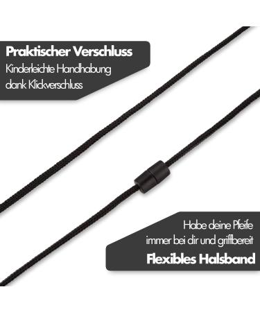 Frambay Trillerpfeife - Innovative Airspin Ball Whistle for Sports & Kids | Loud Stainless Steel Signal Pipe (2 Pack) - Buy Online on GoSupps.com