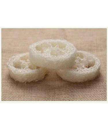 Organic Loofah Slices for Soap Making - 50 Natural Loofah Sponges | Cleaning Supplies - Buy Online on GoSupps.com