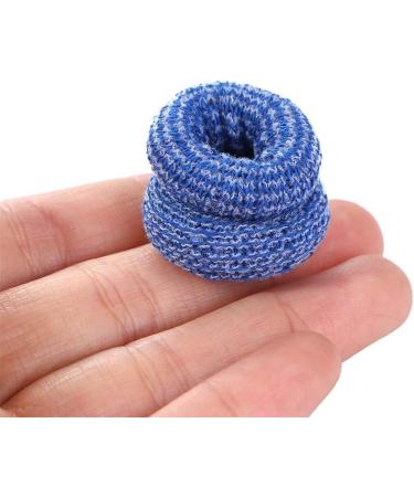 Vctitil 20 PCS Cotton Finger Bandage - 15x600mm Sports Safety Cover for Finger Sprains & Swelling - Blue & White - Buy Online on GoSupps.com