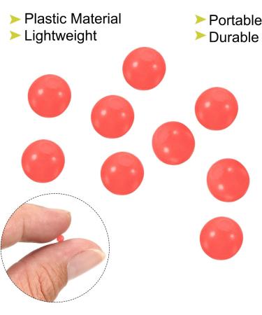 PATIKIL 200pcs 3mm Glowing Fishing Beads - Red Plastic Fishing Lure for Night Fishing | International Shipping - Buy Online on GoSupps.com