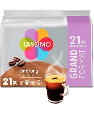 Tassimo Long Coffee Pods Classic x21 141g - Buy Online on GoSupps.com