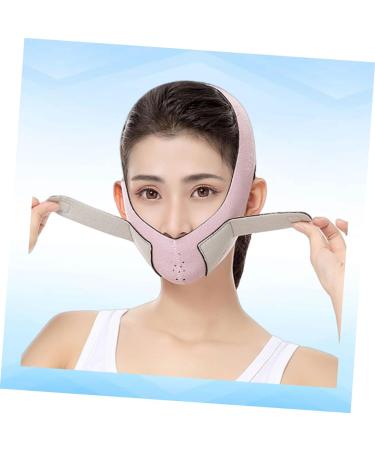 Housoutil Overnight Facelift Double Chin Strap Belt Strap Thin Strap Thin Masseter Chin V Thin Facial Thin Belt Cheek Pink Tight - Buy Online on GoSupps.com