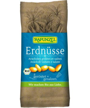  Rapunzel Rapunzel Organic Salted Roast Peanuts (2 x 75g) - Buy Online on GoSupps.com