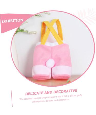 Alipis Trousers for Age Themed Kids Party Lovely Portable Style Candy Bag Suspender on Cartoon Storage 18X15X7CM Pink - Buy Online on GoSupps.com