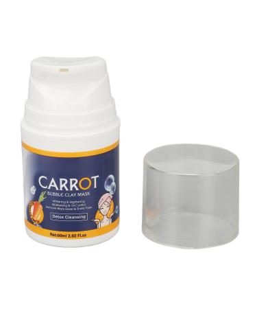 Masque Bulles de Carotte limine les Peaux Mortes Masque Facial Hydratant et claircissant Bulles de Carotte pour un Usage Quotidien 60 Ml