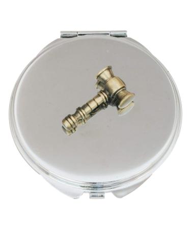 Gavel Compact Mirror Handbag Gift With Free Engraving 525