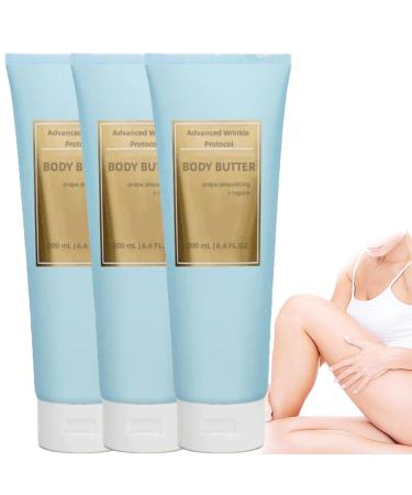 Honey Hazel Odyssey Body Butter Honey Hazel Odyssey Smooth Body Butter Advanced Wrinkle Protocol Body Butter For Crepey Skin Smooth Body Butter Body Butter Moisturizer (3 pcs)