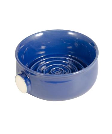 Harilla ceramic shaving bowl razor cup with wide opening durable razor cremes offers a luxurious shaving experience easier