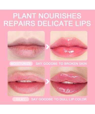 BINGBRUSH Mini Mirror Lip Gloss - 6 Colors Plumping Mood Lipstick & High-Shine Tinted Lip Balm for Longlasting Moisturizing Care - Buy Online on GoSupps.com