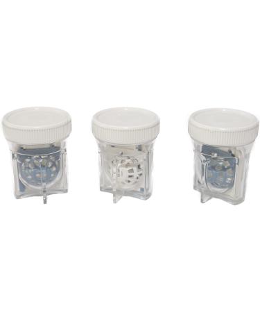 Sports World Vision Scleral Contact Lens Container - 3-Piece Ventilated Protective Cover for Easy Daily Use - Buy Online on GoSupps.com