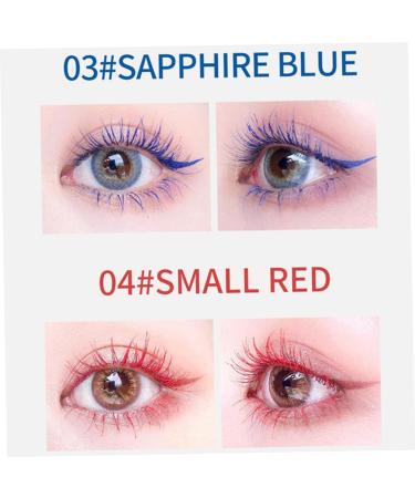 DRESSOOS 6pcs Colored Mascara Lady Mascara Cream Ultra-fine Mascara Lash Mascara Makeup Mascara Abs - Buy Online on GoSupps.com