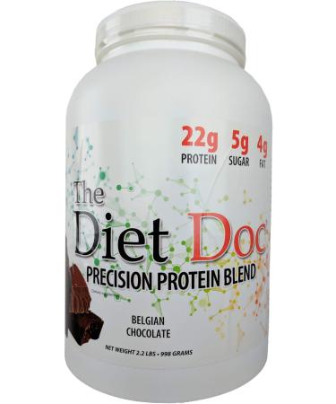 The Diet Doc Precision Protein Blend: 2.2lb (Belgian Chocolate)