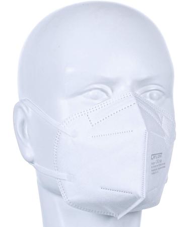 CRD Light FFP2 Masks - 100 Pieces | 5-Layer Breathable Respirator | White Face Masks for International Shipping - Buy Online on GoSupps.com