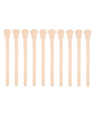 10 pieces guitar form wood wax sticks face body hair removal wax spatula applicator tool mini grow applianter sticks