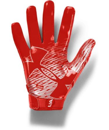 Under Armour Men's F7 Gloves - Dark Orange/Metallic Silver | Shop Internationally - Buy Online on GoSupps.com