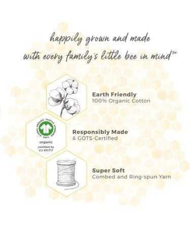 Burt's Bees Baby Washcloths 3-Pack - Absorbent Knit Terry | Super Soft 100% Organic Cotton - Little Ducks - Buy Online on GoSupps.com
