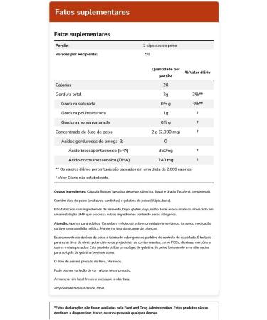 NOW Foods Omega-3 Fish Oil 1 000 mg 180 EPA - 120 DHA 100 Softgels - Buy Online on GoSupps.com