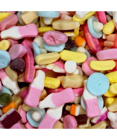 Posted Sweets 600g FOAM SWEET BAG OF PICK & MIX SWEETS - Large Classic Retro Soft & Chewy Candy Selection Pick n Mix - Gift Bag - Perfect Movie Night Hamper Treats for Kids Adults Birthday Gifts - Buy Online on GoSupps.com