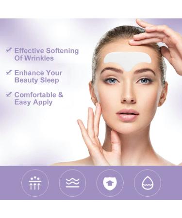 Forehead Wrinkle Patches - Anti-Wrinkle Facial Pads for Men and Women - 5 Count - Buy Online on GoSupps.com