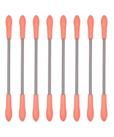 Xnivuis 8 pieces Epilator Women's beard removal hair Removing face hair remover metal face -hair remover face hair removal Epilator For face hair removal care (pink) rose