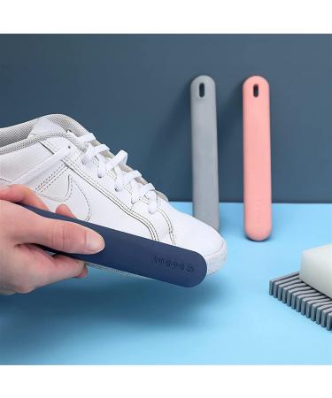 Home Shoes Brushes Soft Bristle Brush Travel Cleaning Brush Plastic Decontamination Shoe Brush Little Shoe Brush Laundry Bathroom Tool Brush(Gray) Grey - Buy Online on GoSupps.com