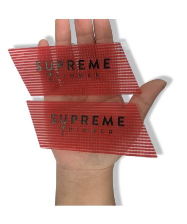 Supreme Trimmer Barber Grippers: Salon & Barber Hair Holder for Styling and Hair Cuts - Red Rhombus 3PK - Buy Online on GoSupps.com