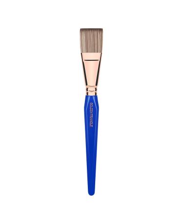 Bdellium Tools Professional Makeup Brush - Golden Triangle 365 Square Mask | Vegan Soft Synthetic Fibers for Face Masks (Blue - 1pc) - International Shipping Available - Buy Online on GoSupps.com