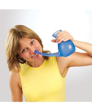 NoseBuddy Neti Pot - Purple | Sinus Relief & Nasal Irrigation Tool - Buy Online on GoSupps.com