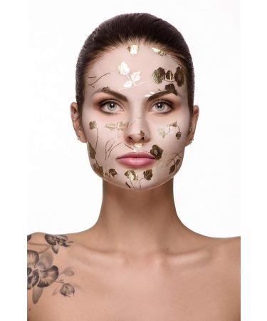 Clarity Face! Charcoal Detoxifying Gold Floral Sheet Mask with Rosemary - 1 Pack | International Shipping Available - Buy Online on GoSupps.com