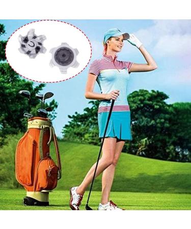 Fencelly 18pcs Golf Shoe Spikes - Universal Rubber Replacement Cleats for Golf Shoes | International Shipping Available - Buy Online on GoSupps.com