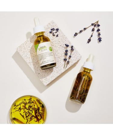 Hair Growth Elixir Oil - 100% Pure Organic Rosemary Castor Almond Oil Serum for Men & Women - Effective Hair Loss Treatment - 1.69 Fl Oz - Buy Online on GoSupps.com