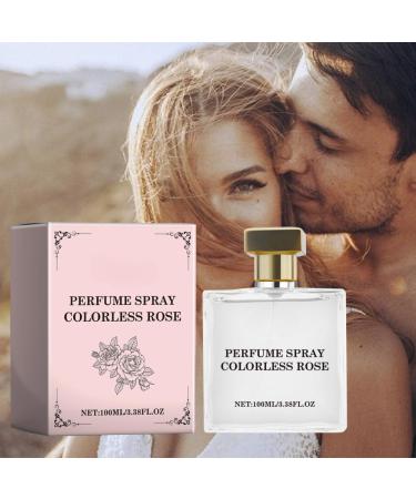 Colorless Rose Perfume Spray -100ml/3.38oz Elegant and Delicate Fragrance Rich and Lasting Fragrance. Relax Home Perfume or Bathroom Air Freshener Spray Effective for Men and Women - Buy Online on GoSupps.com