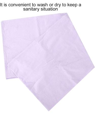 Verdant Touch Spa Bed Sheet | Soft Cotton Massage Couch Cover with Facial Hole | Lilac 180cm x 80cm | Ideal for Beauty Salons - Buy Online on GoSupps.com
