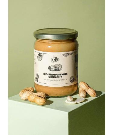 Koro Organic Crunchy Peanut Butter - 500g | Best International Shipping - Buy Online on GoSupps.com