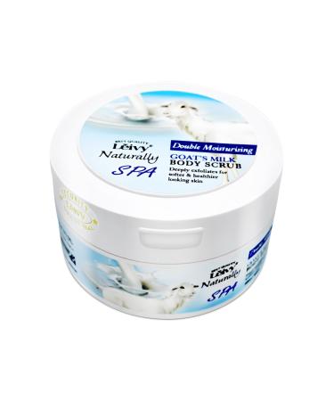 L ivy Goat Milk Body Scrub Exfoliating & Hydrating for Dry Skin Smoothing & Moisturizing with Hydrolyzed Milk Protein & Mulberry Root Extract 8.8 oz Floral Scented 8.8 Ounce (Pack of 1)