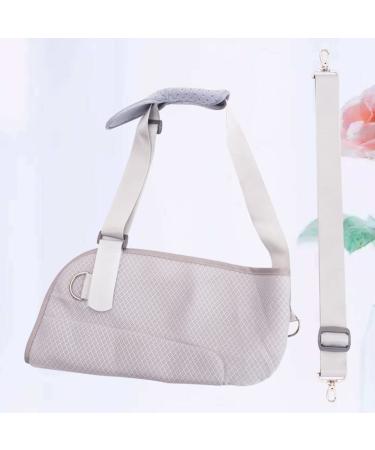 Mobestech Arm Sling Shoulder Immobilizer - Adjustable Support for Broken Shoulder - Child-Friendly Grey Strap - Buy Online on GoSupps.com