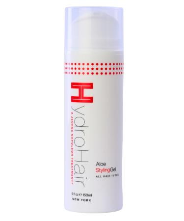 HydroGel Organic Aloe Vera Styling Gel - Long-lasting Hold Protects & Repairs Moisturizes Controls Hair Loss Increases Volume and Shine - All Natural Ingredients - For all kind of Hair HD-STL-GL