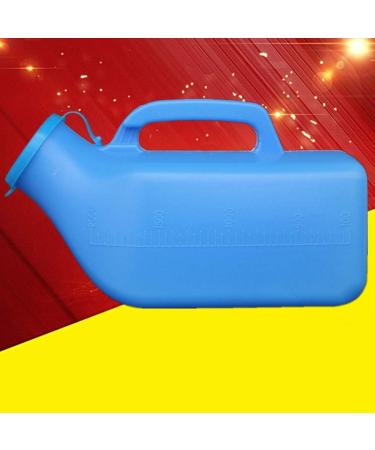 2000 Ml Men's Urinals for Men Super Large Capacity Spill Male Cups Hospital Bed with Lid Spill Proof Urinals for Men - Buy Online on GoSupps.com