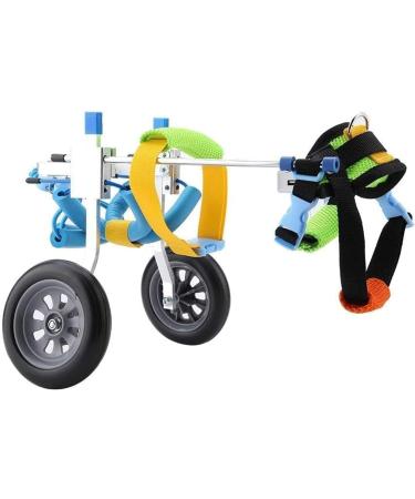 Dog Wheelchair Lightweight Dog Wheelchair for Back Legs Adjustable Pet Wheelchair Rehabilitation Walk Tool Pet Wheelchair Portable Large