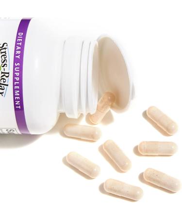 Natural Factors Stress-Relax Pure Saffron Extract - 60 Vegetarian Capsules for Stress Relief - Buy Online on GoSupps.com